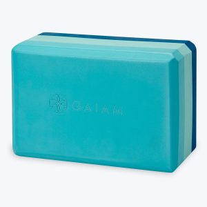 Tri-Color Yoga Block