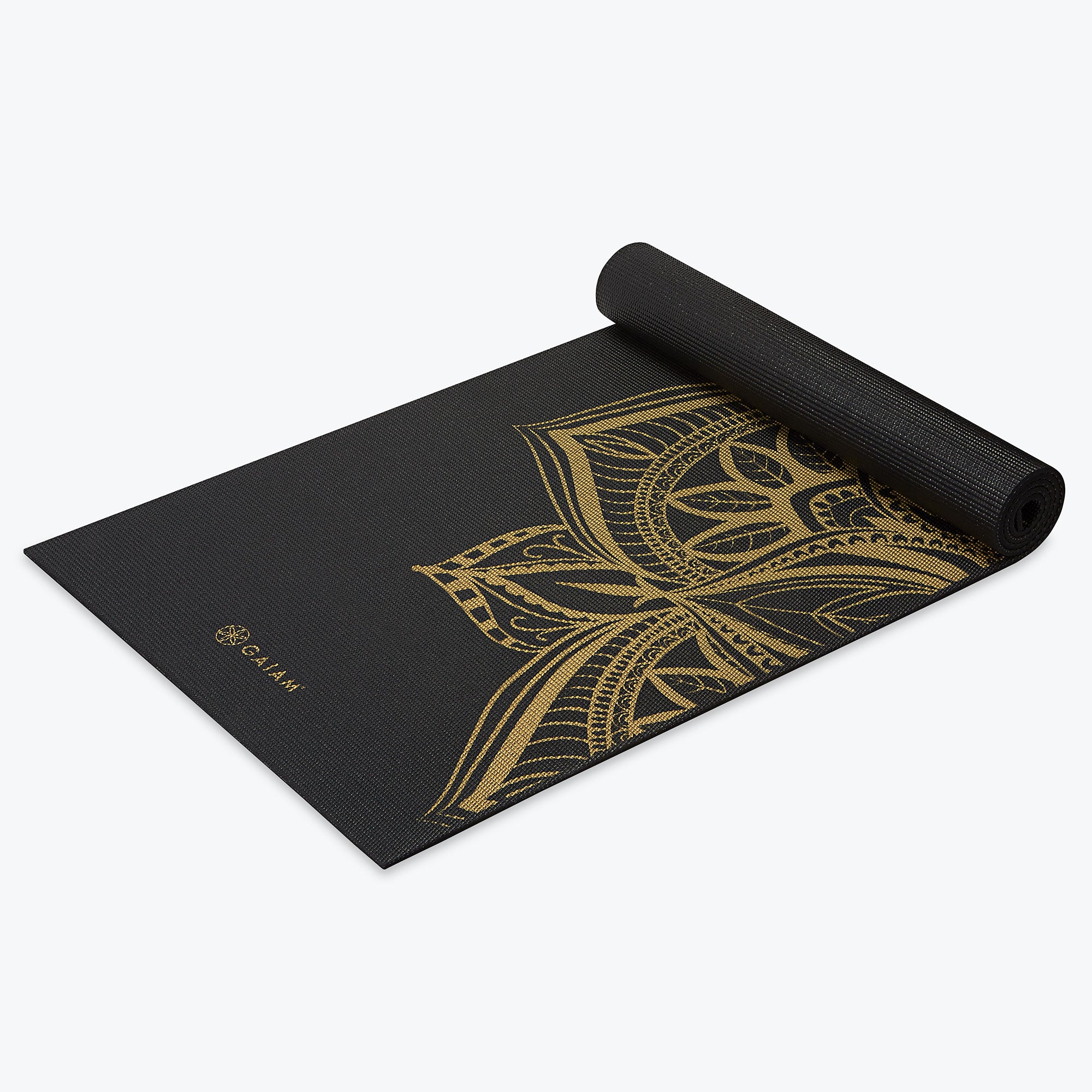 Premium Metallic Medallion Yoga Mat (6mm) - Image 3