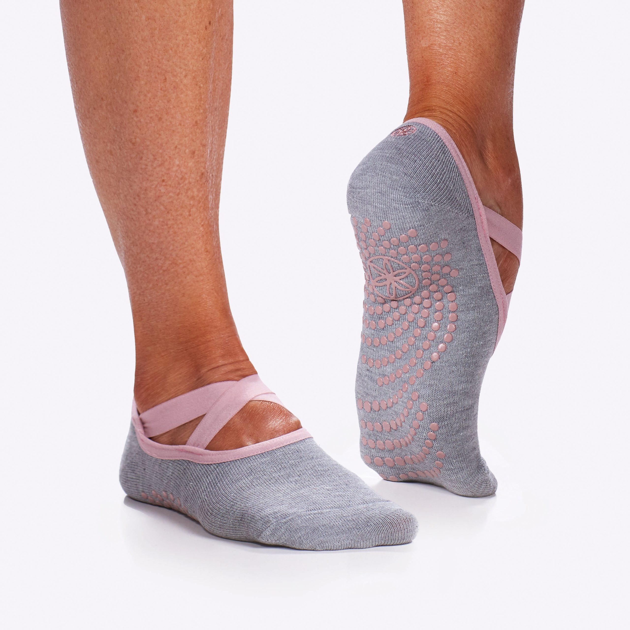 Grippy Yoga-Barre Socks - 2 Pack - Image 5