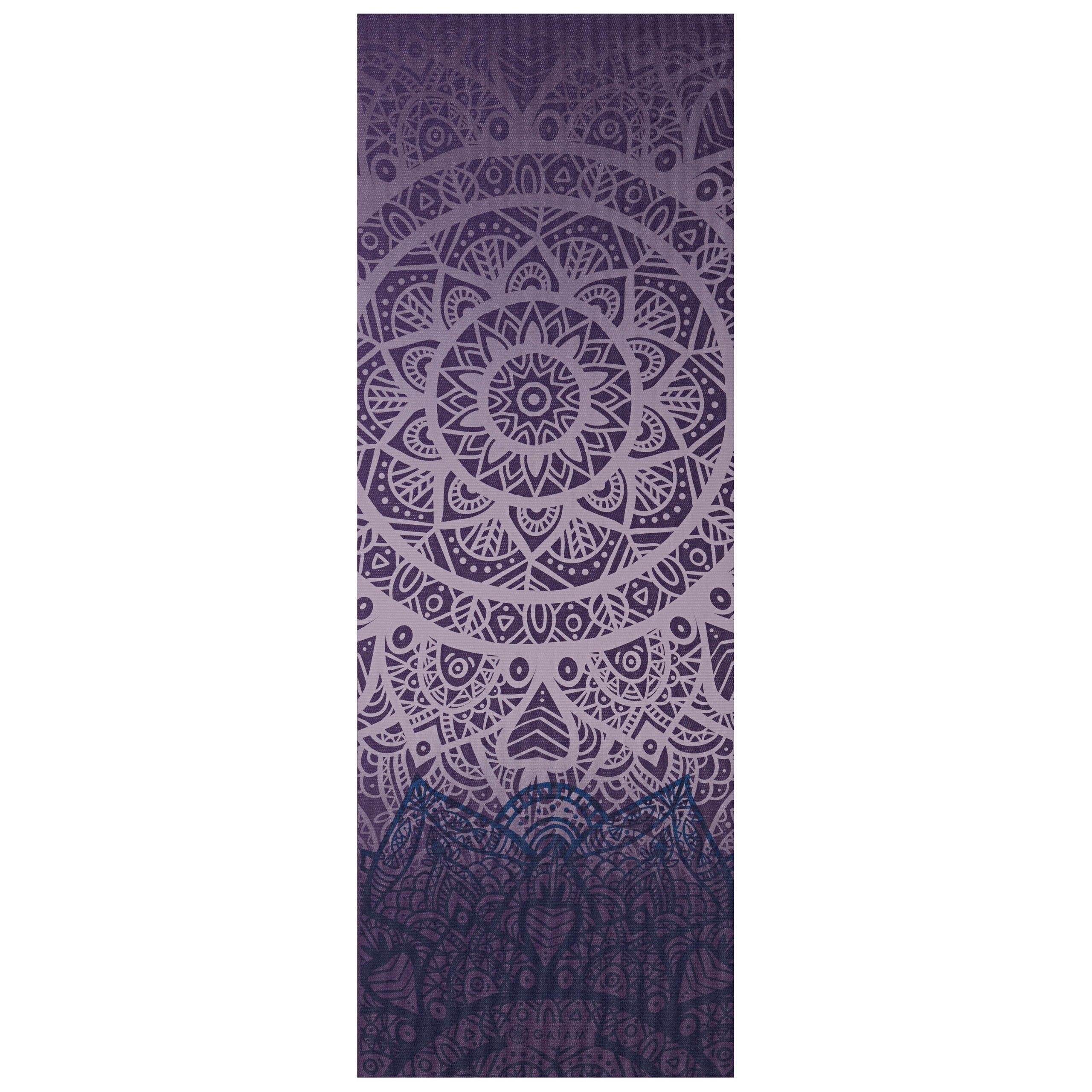 Classic Yoga Mat (4mm) - Purple Lattice - Image 3