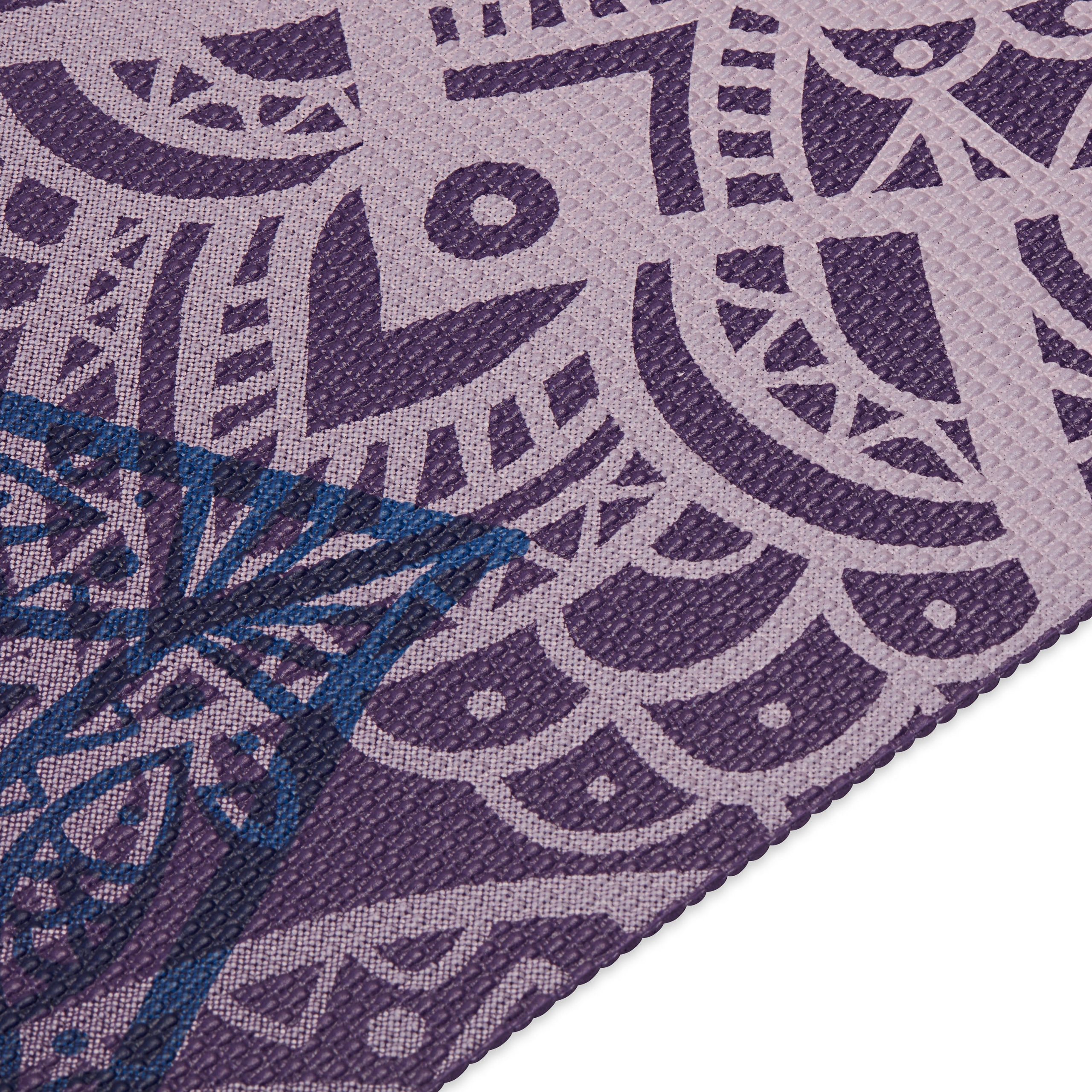Classic Yoga Mat (4mm) - Purple Lattice - Image 4