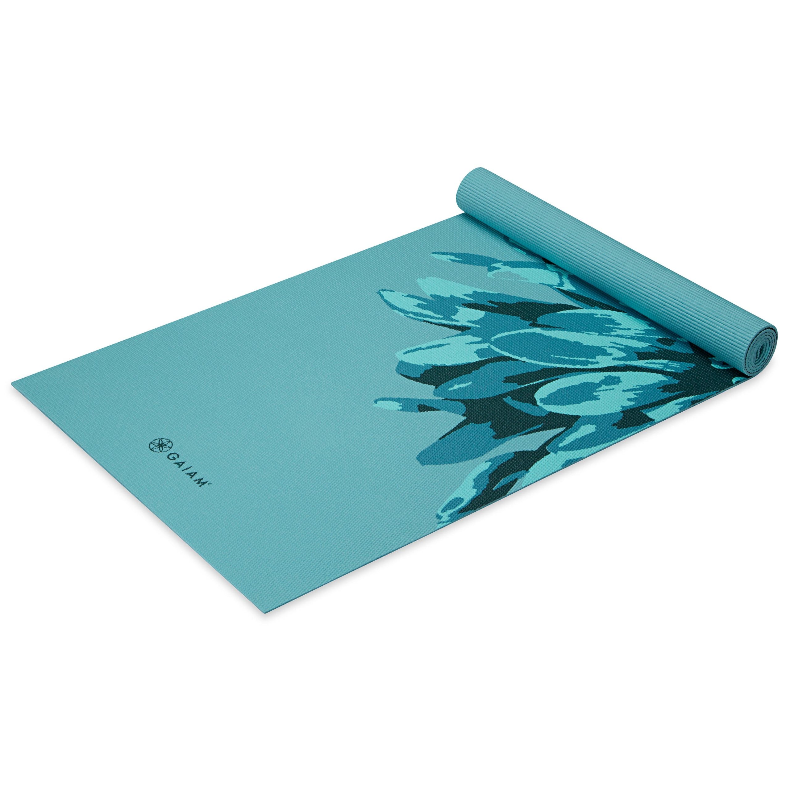 Classic Yoga Mat (4mm) - Vibrant Flourish - Image 2