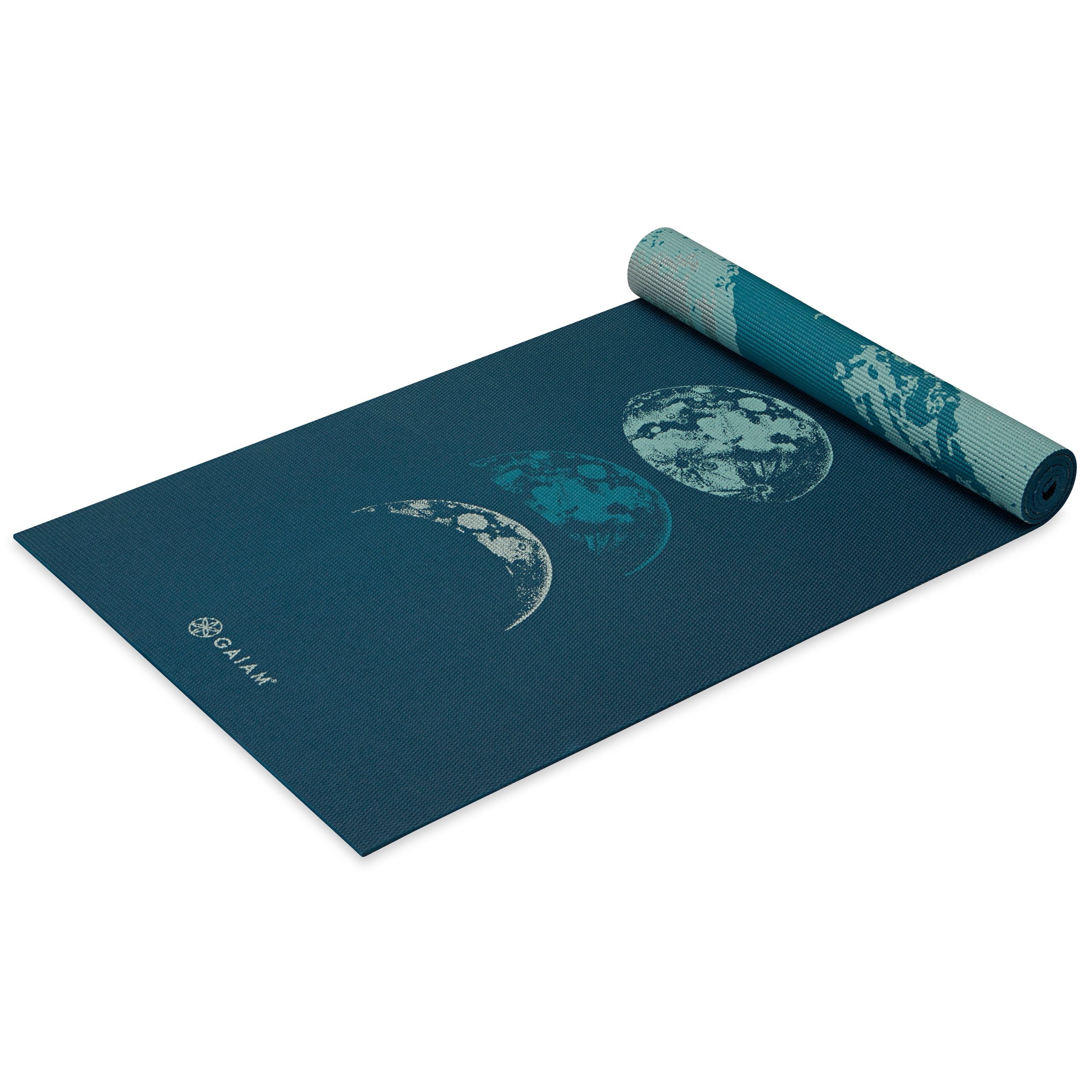 Premium Reversible Lunar Wave Yoga Mat (6mm) - Image 2