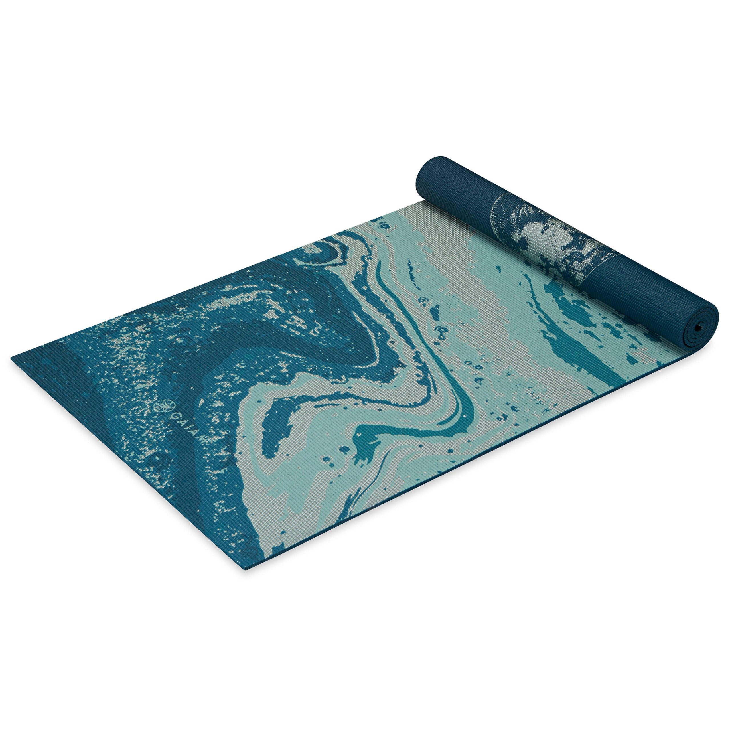 Premium Reversible Lunar Wave Yoga Mat (6mm) - Image 6