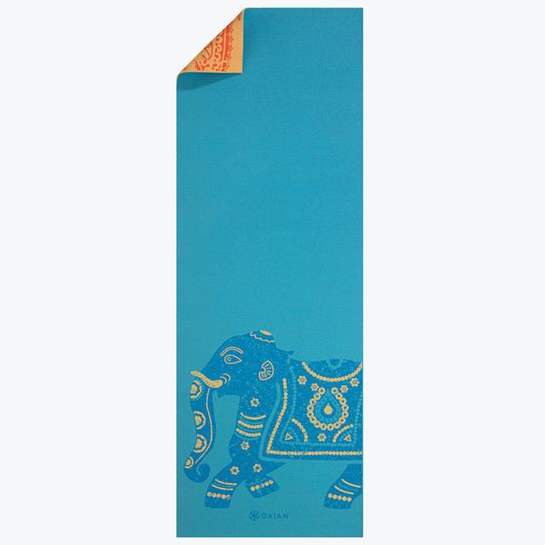Reversible Elephant Yoga Mat (6mm) - Image 2